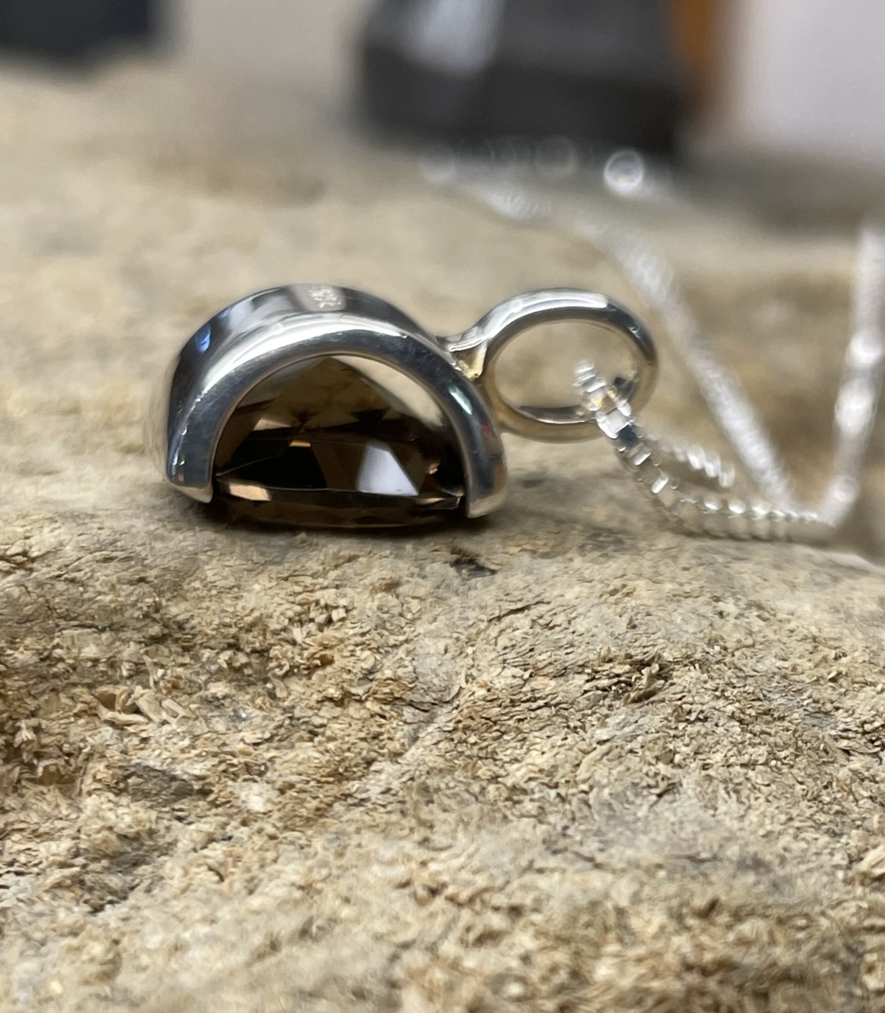 Kette & Anhänger Quarz 