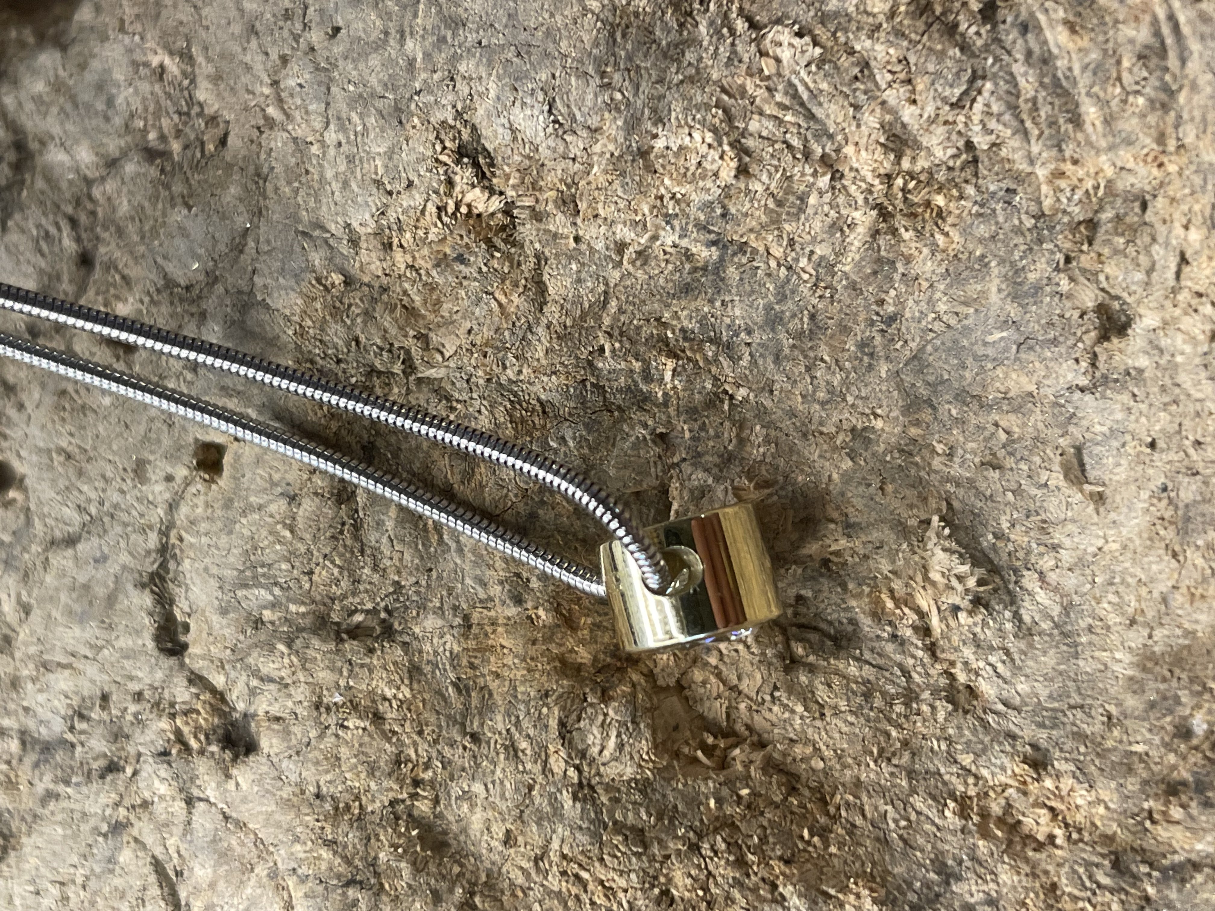 Anhänger Solitär 1,03ct mit Kette