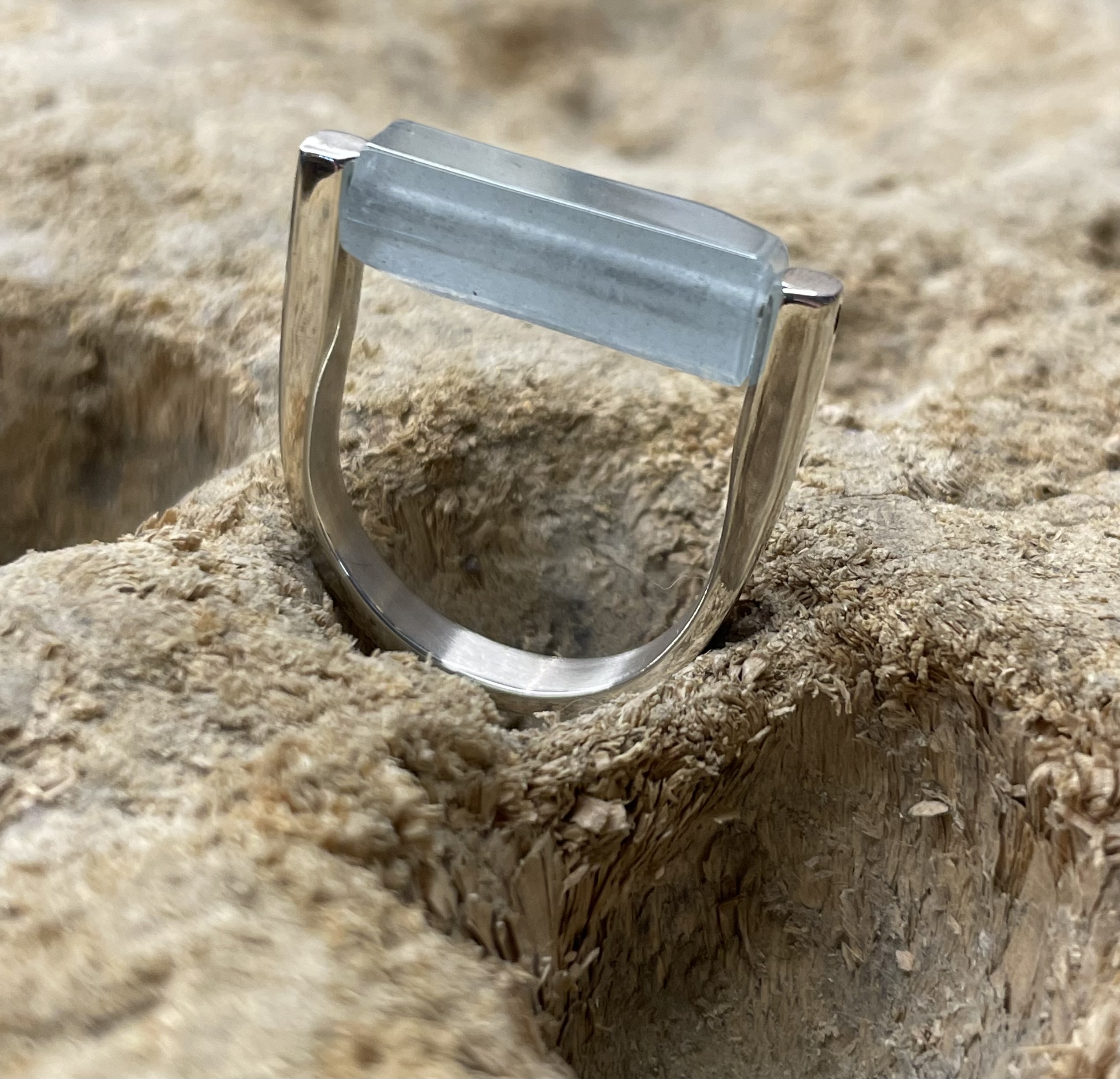 Ring Aquamarin 925/-