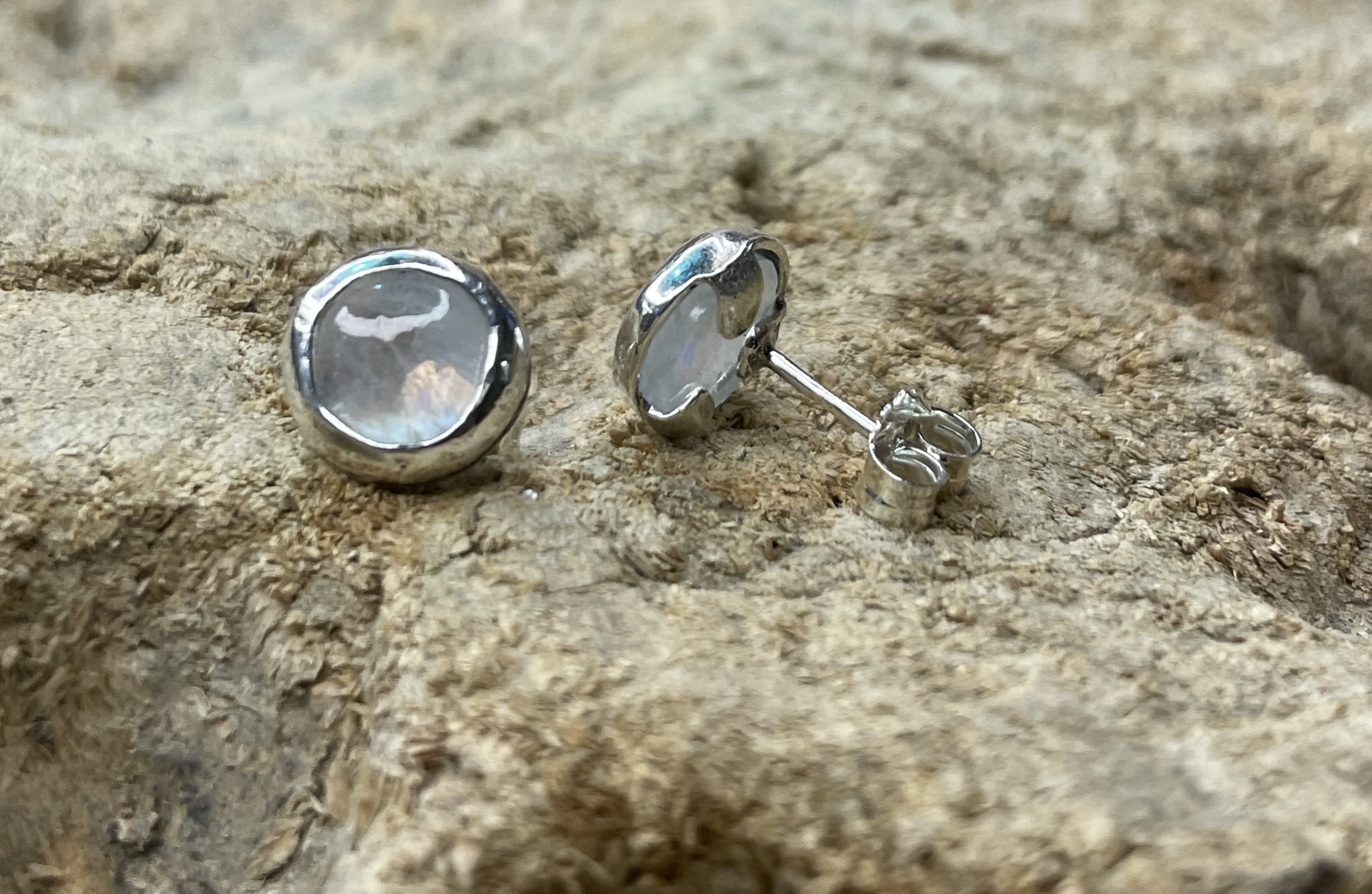 Ohrschmuck Mondstein