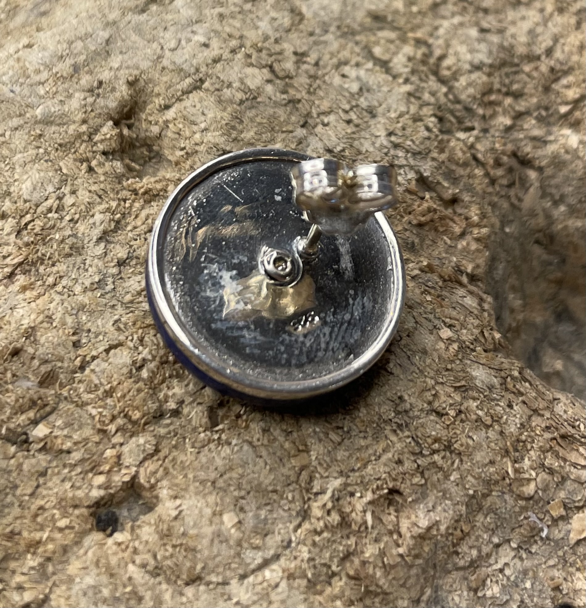 Ohrschmuck Lapis + Rubin 